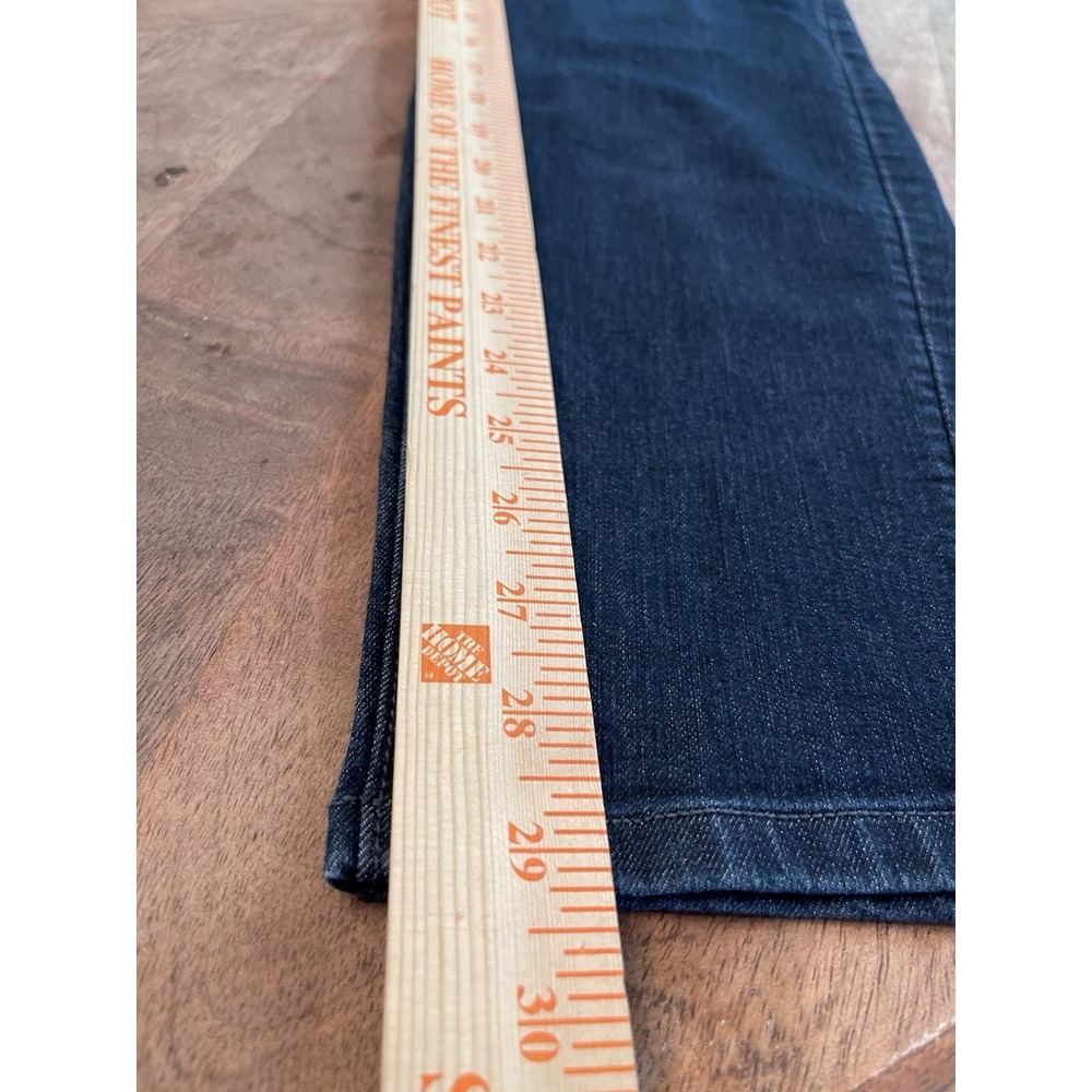 Ann Taylor Loft Modern Skinny Jeans Size 32 / 14 Womens Dark Wash Stretch - Picture 9 of 11